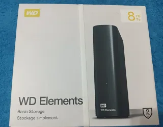 WD Elements Disco Duro 8TB Nuevo