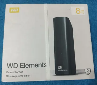WD Elements Disco Duro 8TB Nuevo