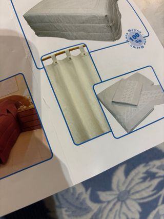 2 Cortinas Algodão 91x250 Bege/Branco