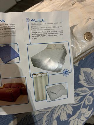 2 Cortinas Algodão 91x250 Bege/Branco