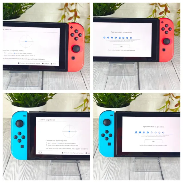 Joycons Nintendo switch Rojo y Azul