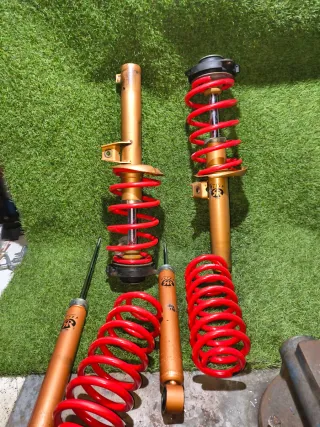 Suspensión  Sportline KYB Ultra SR y muelle eibach