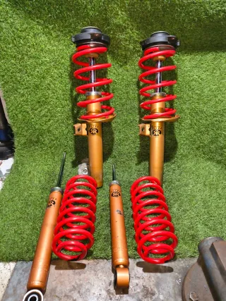 Suspensión  Sportline KYB Ultra SR y muelle eibach