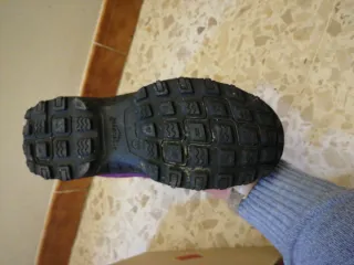 Botas de nieve Quechua niña moradas