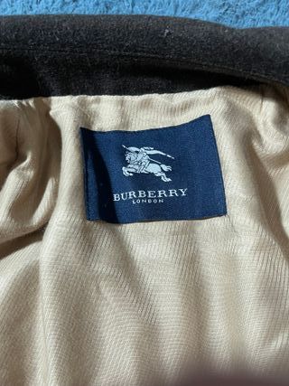 Chaqueta Burberry Vintage Marrón