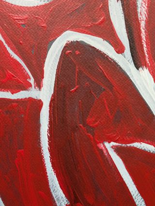 Cuadro abstracto moderno estilo Picasso grande