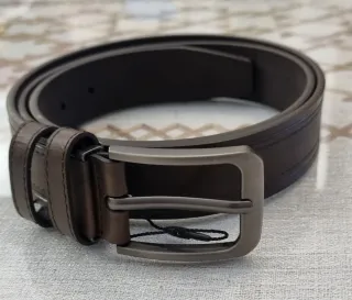 Cintura in pelle PU da uomo