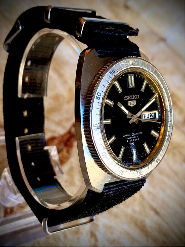 Rareza, SEIKO 5 Automático 70m PROOF “Gene Kranz”