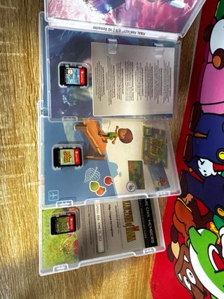 Switch Juegos: Final Fantasy, Animal Crossing