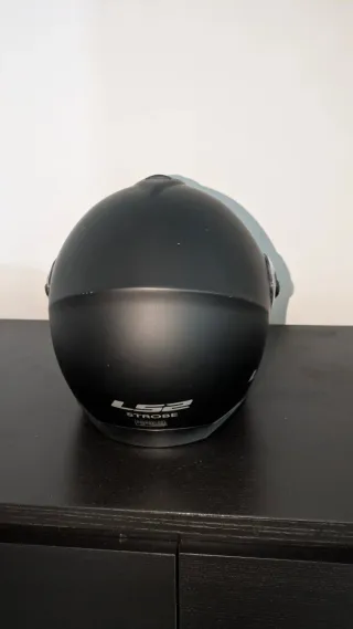 Casco de Moto LS2 Strobe Modular Negro Mate