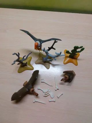 Escena prisionero + buitres (Belén playmobil)