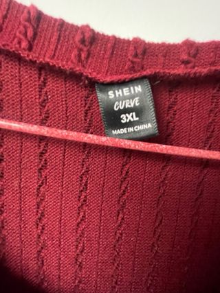 Vestido rojo de manga larga