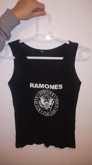 Camiseta Ramones Punk Negra