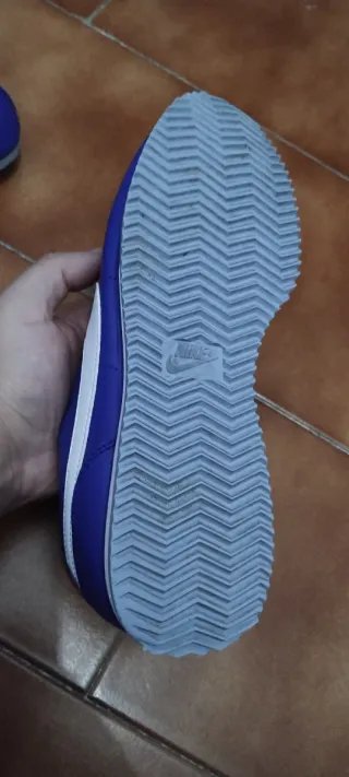 Nike Cortez Azul y Blanco talla 39