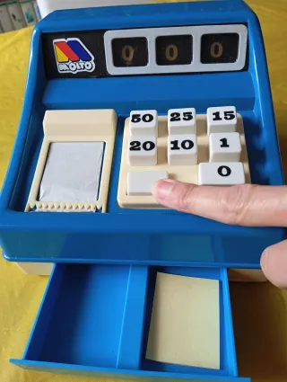 Caja Registradora Juguete Molto Vintage