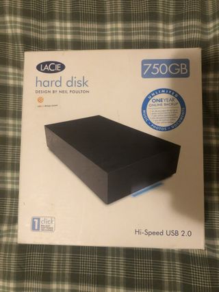 Disco Duro Externo LaCie 750GB USB 2.0