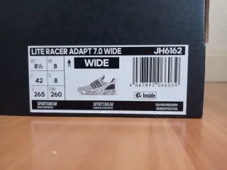 Zapatillas Adidas Blancas y Negras