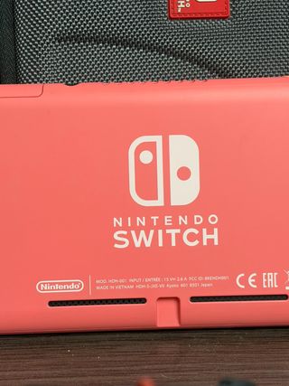 NINTENDO SWITCH LITE COLOR CORAL