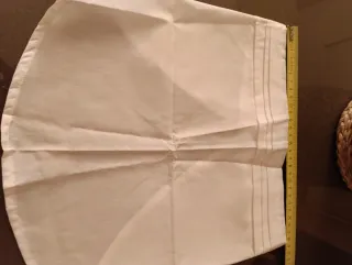 Funda de almohada hecha a mano