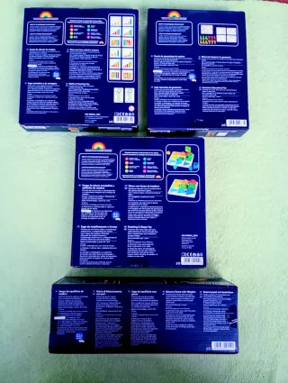 Lote 4 Juegos Madera Montessori NUEVOS