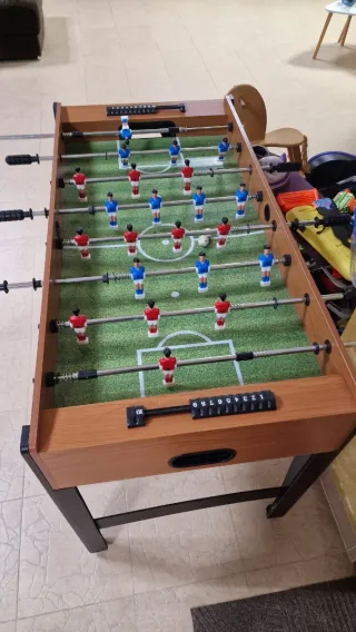 Futbolín de mesa