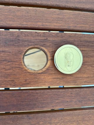 Mesa Teca Plegable SunFun Exterior