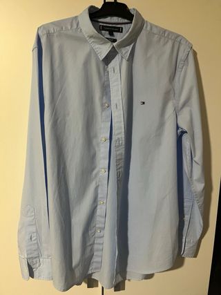 Camisa Tommy Hilfiger Azul Talla L