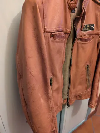 Giacca pelle Token marrone L