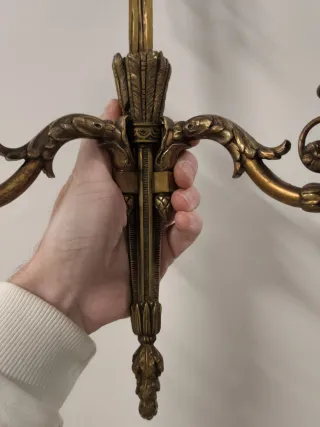 Apliques de pared lazo antiguos