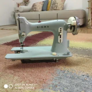 Máquina de coser Sigma para decoración NO FUNCIONA