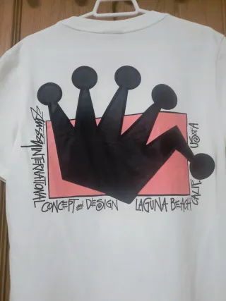 Camiseta Stüssy Corona Negra