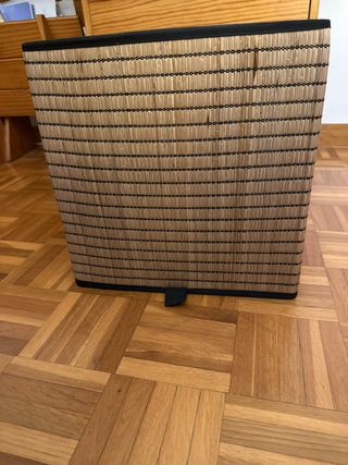 1 Cesto GNABBAS Ikea Bambú y Tela