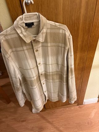 Sobrecamisa cuadros Pull&Bear Talla L