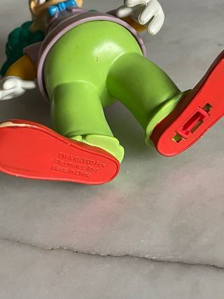 Figura Krusty O Palhaço Simpsons vintage Fox 2000