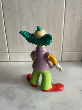 Figura Krusty O Palhaço Simpsons vintage Fox 2000