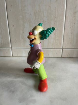 Figura Krusty O Palhaço Simpsons vintage Fox 2000