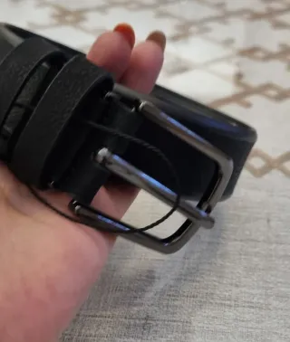 Cintura in pelle PU da uomo