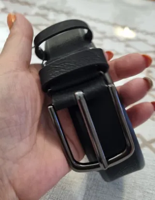 Cintura in pelle PU da uomo