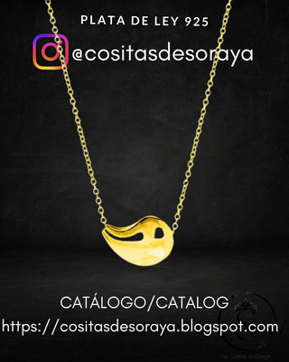 Gargantilla Plata 925 Flash Oro 18K