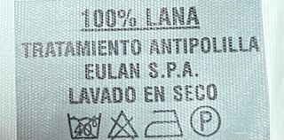 Manta de lana del ejército marrón con emblema