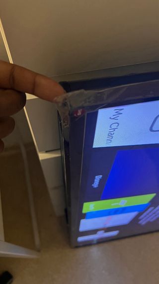 Televisión LG Negra