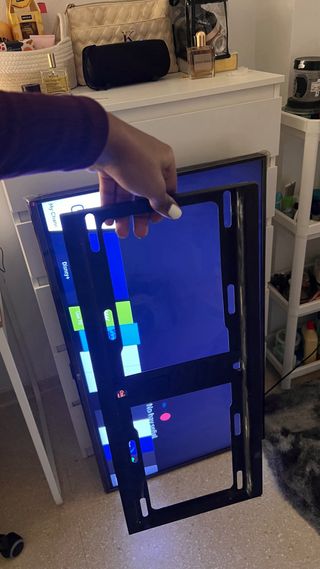 Televisión LG Negra