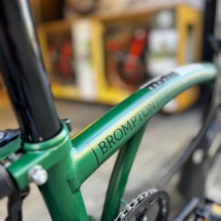 Brompton C-Line Explore M6L Racing Green Black