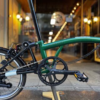 Brompton C-Line Explore M6L Racing Green Black