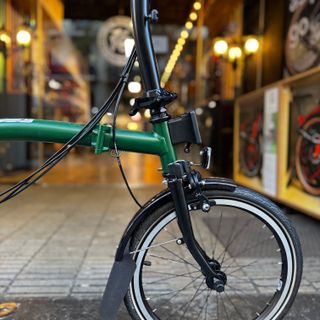 Brompton C-Line Explore M6L Racing Green Black
