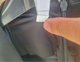 Tuta intera effetto seta nera