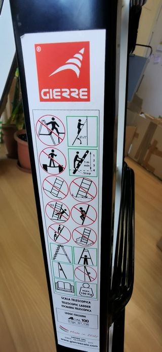 Escalera telescópica Gierre A0040