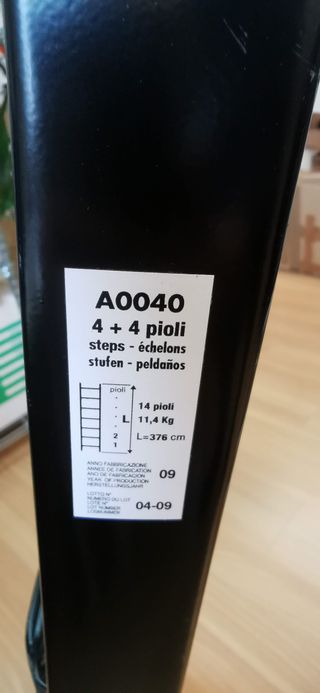 Escalera telescópica Gierre A0040