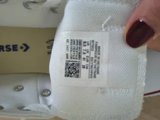 Converse talla 41 color blanco