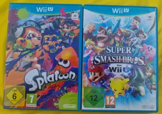 Pack de juegos para Wii U Splatoon y Super Smash